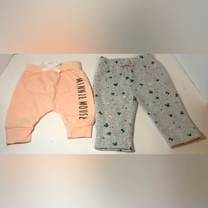 Disney Baby Clothes 2 Pack Bottoms 0-3m